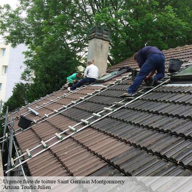 Urgence fuite de toiture  saint-germain-montgommery-14140 Artisan Toudic Julien