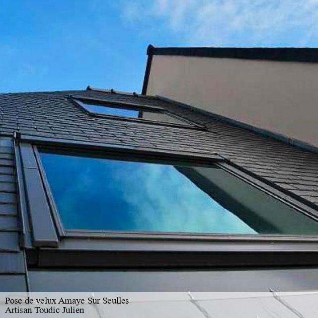 Pose de velux  amaye-sur-seulles-14310 Artisan Toudic Julien